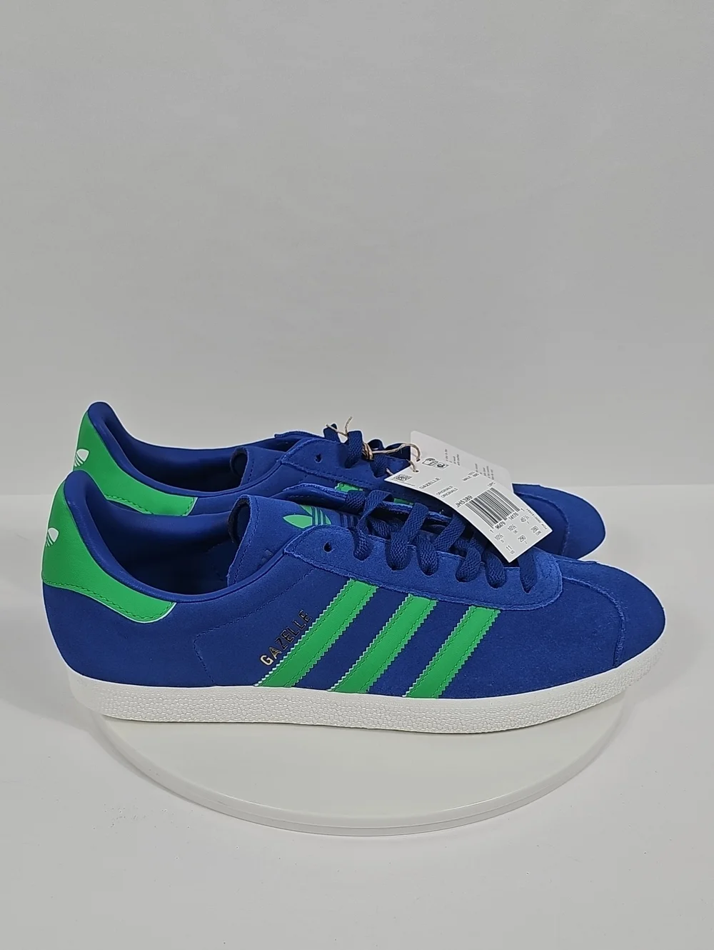 NWT Adidas Gazelle JH5389 Royal Blue Energy Green Sneakers Trainers 11 Blokecore